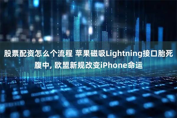 股票配资怎么个流程 苹果磁吸Lightning接口胎死腹中, 欧盟新规改变iPhone命运
